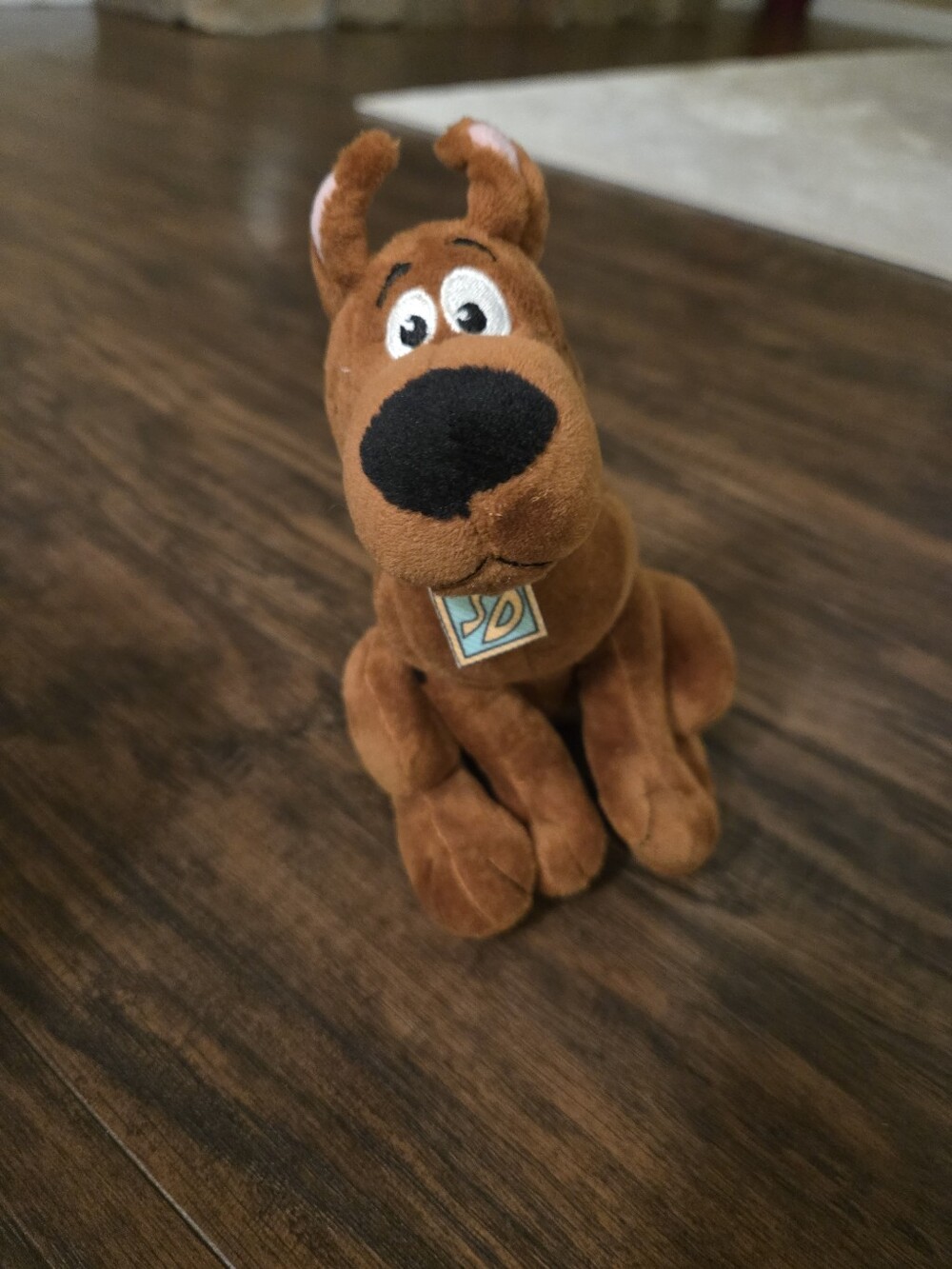 Scooby-Doo Plush with Collar Stuffed Animal Dog Toy SCOOB  6” EUC 2019